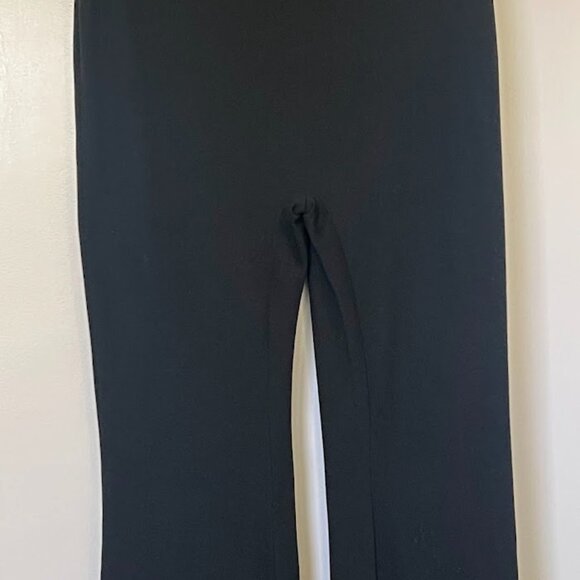 Shein Black Sleeveless Strapless Jumpsuit Pullon Flare Pants Size 2 - Picture 4 of 9
